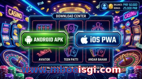 Main screen of Www.mboeisgi.com download page for PK players