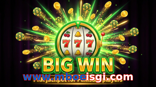 Big win animation on Www.mboeisgi.com slot game
