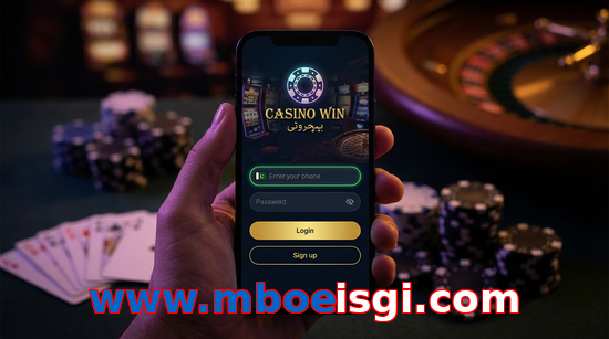 Main screen of Www.mboeisgi.com login page for PK players